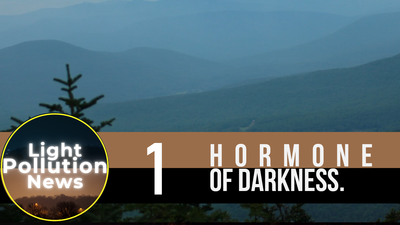 Light Pollution News Episode 1, Hormone of Darkness.